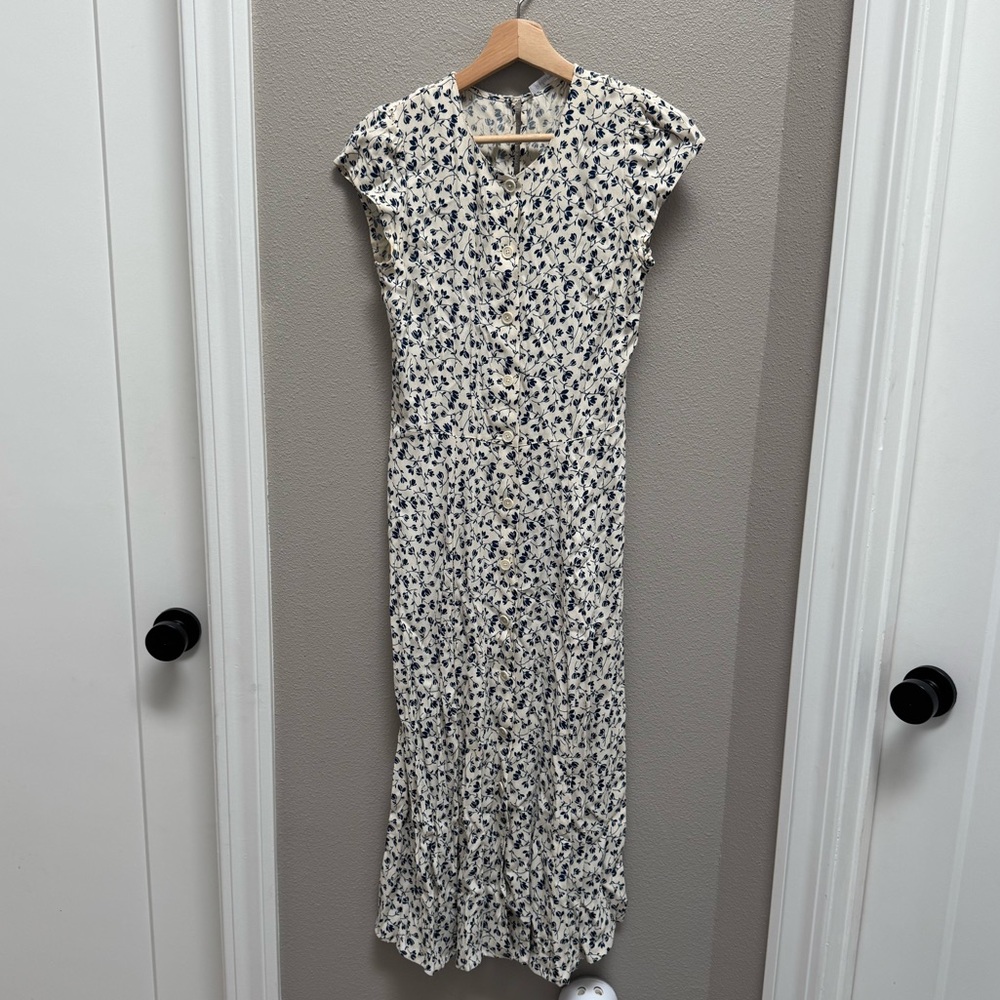 Reformation Floral Midi Dress, size 2